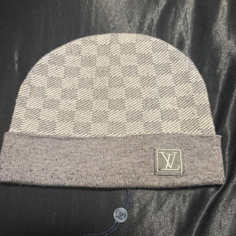 Louis Vuitton Men's Grey and Purple Hat